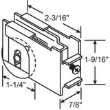 (DR-129-SS) Peachtree Premium Roller with Steel Wheel - Garage and Sliding Door Hardware
