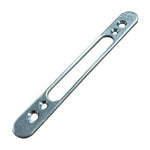 MORTISE LOCK FACE PLATE, WIDE, 4-5/8 INCH SCREW HOLES
