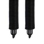 (P928) 28 in. Plug-End Extension Springs (0.148 in. No. 9 Wire) (Pair)