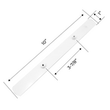 PGT Sliding Patio Door Exterior Flush Plate Handle (PLATE-714)