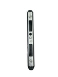 Black Two-Point Adjustable Wide Striker Keeper for Sliding Glass Patio Door Two Point Mortise Lock - Garage and Sliding Door Hardware