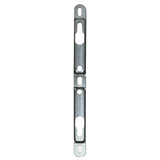 9-23/64" Roto Sliding Patio Glass Door Stainless Steel Strike Keeper + 7" Screw Hole Spacing