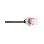 2" Roller, 6200ZZ Bearing Extra Quite Nylon Roller, 7" Stem, Pack of 10 Black Series