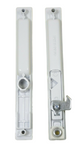 Sliding Glass Patio Door Handle Set, Flush Mount, Non-Keyed, 6-5/8" Screw Holes | Sliding Door Handle Replacement Hardware Repair Fix Sliding Door (DL-502) - Garage and Sliding Door Hardware