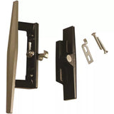 Surface Internal Replacement Wooden Handle Sliding Patio Internal Door Latch Set, 3-1/2 Inch Hole - DH-106X