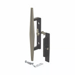 Surface Internal Replacement Wooden Handle Sliding Patio Internal Door Latch Set, 3-1/2 Inch Hole - DH-106X