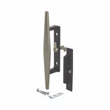 Surface Internal Replacement Wooden Handle Sliding Patio Internal Door Latch Set, 3-1/2 Inch Hole - DH-106X