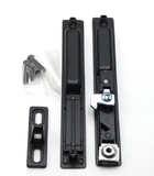 (DL-503) Pan-Am Flush Mount Lock Set for Sliding Doors, 6-5/8" Hole Space - Garage and Sliding Door Hardware