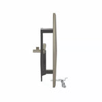 Surface Internal Replacement Wooden Handle Sliding Patio Internal Door Latch Set, 3-1/2 Inch Hole - DH-106X