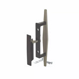 Surface Internal Replacement Wooden Handle Sliding Patio Internal Door Latch Set, 3-1/2 Inch Hole - DH-106X