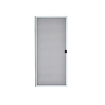 Sliding Patio Screen Door, White (36 in. x 80 in.) - UNASSEMBLED - Garage and Sliding Door Hardware
