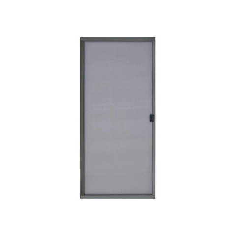 Sliding Patio Screen Door, Bronze (48 in. x 80 in.)  - UNASSEMBLED - Garage and Sliding Door Hardware