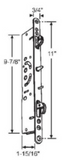 Windoor Dual Point Mortise Lock With Square Drive | Mortise Lock For Patio Screen Sliding Door | Lock Replacement for Sliding Door (DL-800) - Garage and Sliding Door Hardware