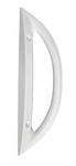 White Sliding Door Handle Replacement Set with 5-27/64" Hole Spacing - Garage and Sliding Door Hardware