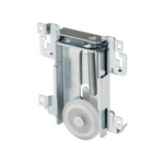 (DR-11827) Steel-Framed Mirror Closet Doors Bottom Roller Assembly