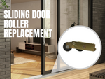 Sliding Glass Door Roller Replacement | Fix and Repair Patio Door Roller Wheels for Smooth Glide | Precision Bearing Wheels - Garage and Sliding Door Hardware