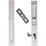 Sliding Glass Patio Door Handle Set, Flush Mount, Non-Keyed, 6-5/8" Screw Holes | Sliding Door Handle Replacement Hardware Repair Fix Sliding Door (DL-502) - Garage and Sliding Door Hardware