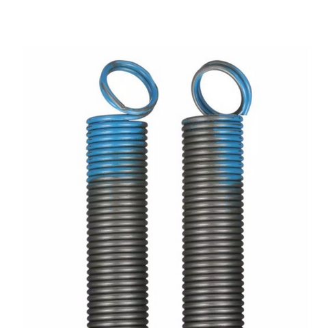 Garage Door Extension Springs For 90 lb. Door Weight - 25-42 Light Blue (Pair)