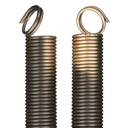 Garage Door Extension Springs For 180 lb. Door Weight - Gold (Pair)